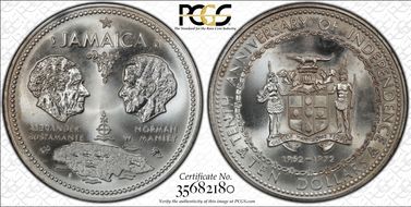 1972 $10 10th Ann of Independence MS64