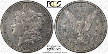 1892-S $1 XF40