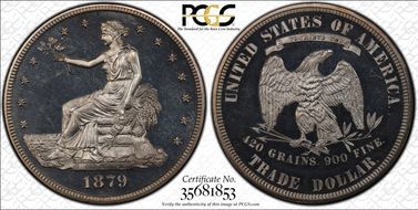 1879 T$1 Trade PR65CAM
