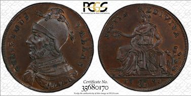 1797 Tk 1/2D DH-3 Ayrshire MS65BN