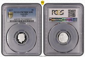 2017 5C Silver PR70DCAM