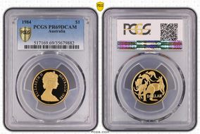 1984 $1 PR69DCAM