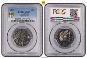 2001 20C Queensland MS67