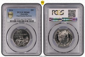 2016 20C Thai-Burma Railway MS66