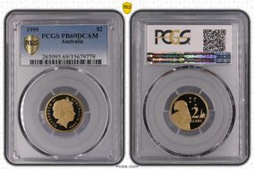 1999 $2 PR69DCAM