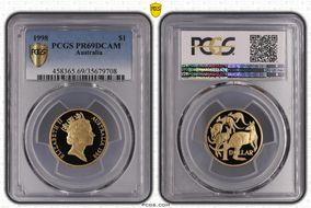 1998 $1 PR69DCAM