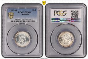 1962(m) Shil KM-59  Ag MS66