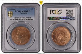 1950 (m) 1D MS64RD