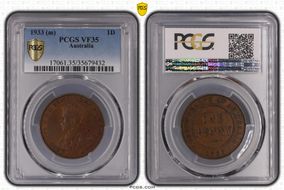 1933/2 (m) 1D VF35BN