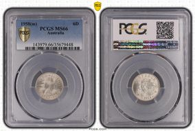 1958(m) 6D MS66