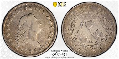 1795 50C O-113a, A over E F12