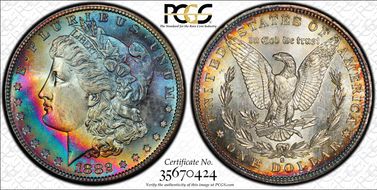 1882-S $1 MS65+