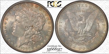 1902 $1 MS65