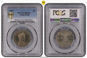 1983 $2 MS64