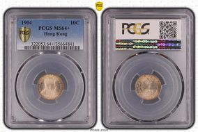 1904 10C MS64+