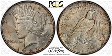1934 $1 MS65