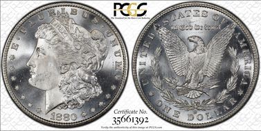 1880/79-S $1 MS65