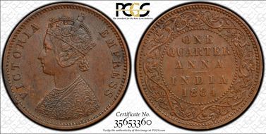 1884(B) 1/4 An SW-6.500 AU55BN