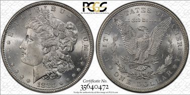 1880 $1 MS64