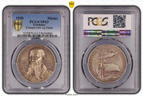 1930 Medal  Kienast-444 Ag MS63