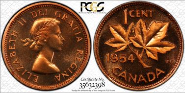 1954 1C No Strap PL67RD