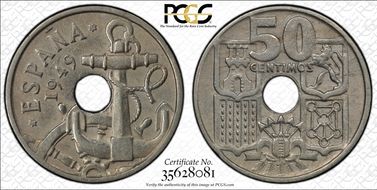 1949 50C (1956) AU53