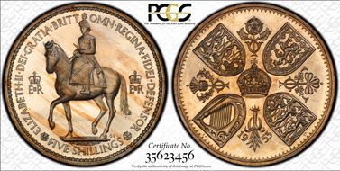 1953 Crown S-4136 Coronation PR65CAM