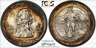 1925 50C Fort Vancouver MS67