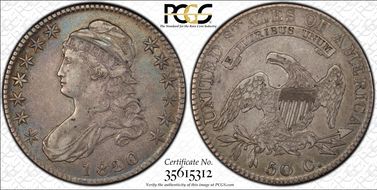 1820/19 50C O-101 XF40