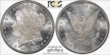 1879-S $1 MS66+