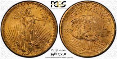1914-S $20 MS65+