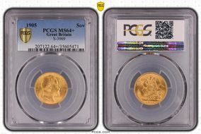 1905 Sov S-3969 MS64+