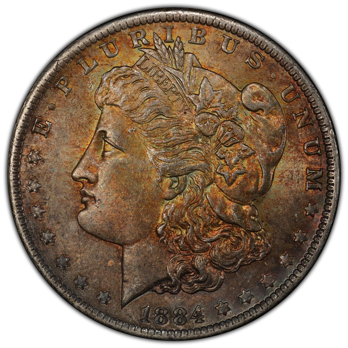 PCGS 钱币信息| 认证编号#35600105 - 1884-O The United States of