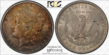1884-O $1 MS63