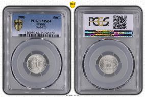 1906 50C Gad-420 F-190 MS64