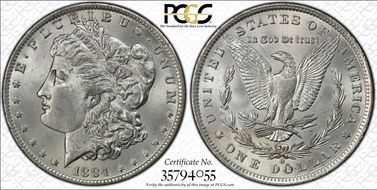1884-O $1 MS63