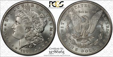 1898-O $1 MS66+