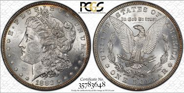 1880-O $1 MS61