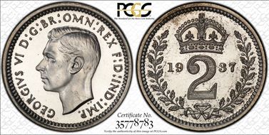1937 2D S-4089 PR67+ CAM