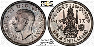 1937 Shil S-4083 Scottish Rev PR65