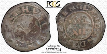1652 Shilling Oak Tree, "In" at Bottom N1