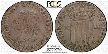 (1659) MD 1S Lord Baltimore XF40