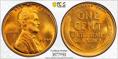 1944-D 1C MS66RD