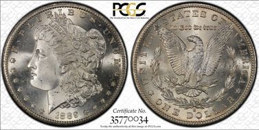 1889-S $1 MS65