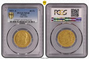 1811-A 40 Fr Gad-1084 F-541 XF45