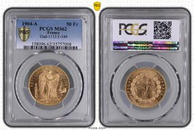 1904-A 50 Fr Gad-1113 F-549 MS62