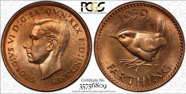 1939 1/4D S-4116 MS64RD