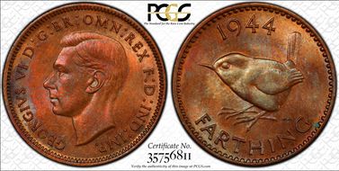 1944 1/4D S-4116 MS63RB