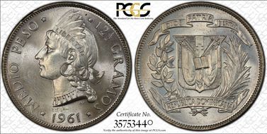1961 1/2 P MS66