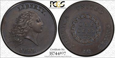 1793 1C Chain, Periods AU55BN